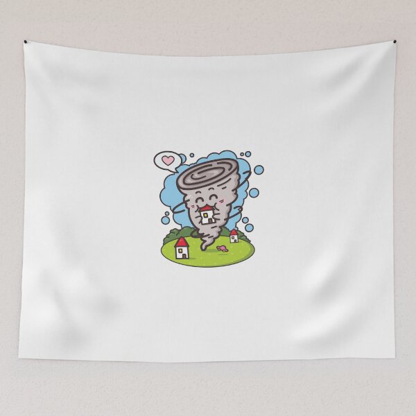 Item preview,  kawaii tornadoes designed and sold by Yuliia Studzinska.