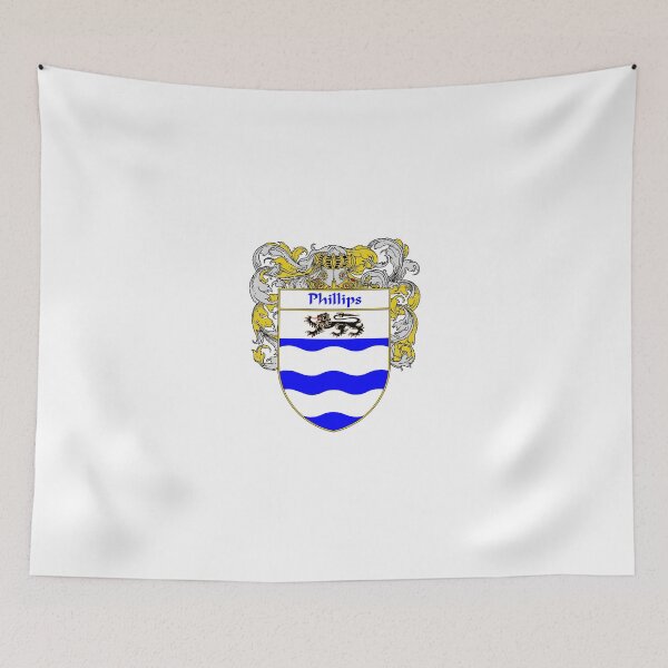 Item preview, Phillips Coat of Arms / Phillips Family Crest designed and sold by IrishArms.