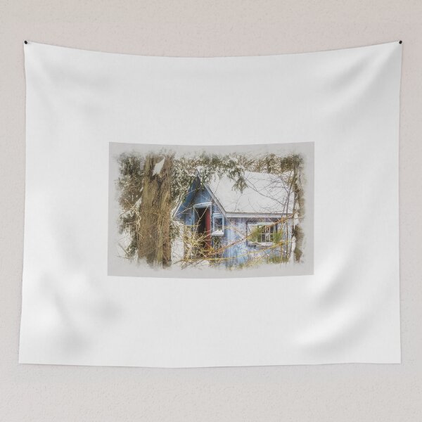 Item preview, Frosted gingerbread shed designed and sold by Owed To Nature.