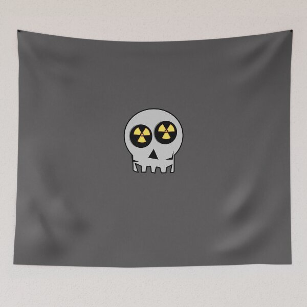 Item preview, NUCLEAR FALL-OUT SKULL by Chillee Wilson designed and sold by ChilleeWilson.
