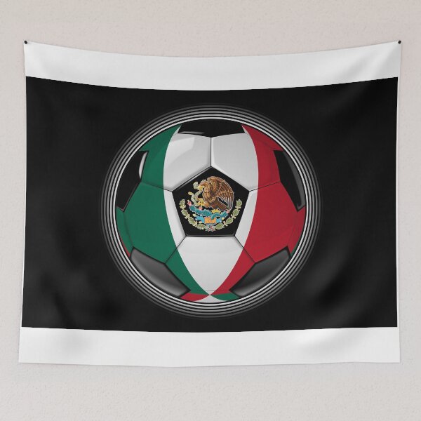 Item preview, Mexico - Mexican Flag - Football or Soccer designed and sold by Graphix.