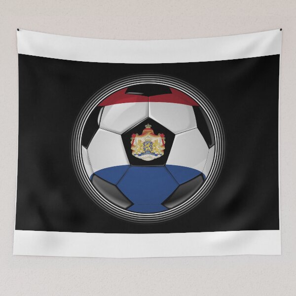 Item preview, Netherlands - Dutch Flag - Football or Soccer designed and sold by Graphix.