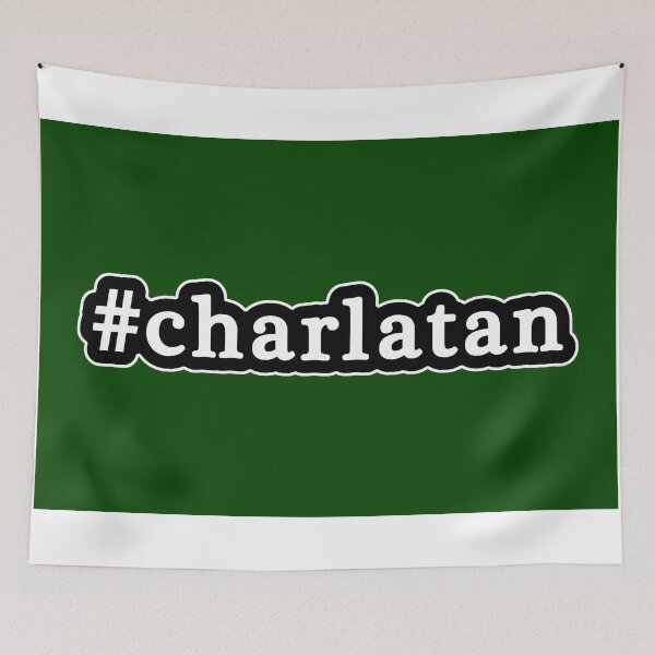Item preview, Charlatan - Hashtag - Black & White designed and sold by Graphix.