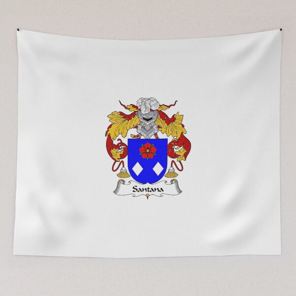 Item preview, Santana Coat of Arms/Family Crest designed and sold by carpediem6655.