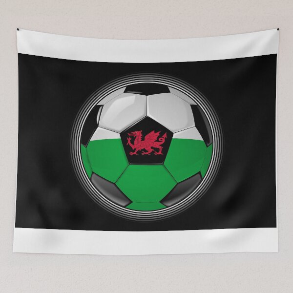 Item preview, Wales - Welsh Flag - Football or Soccer designed and sold by Graphix.