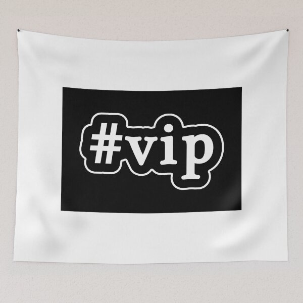 Item preview, VIP - Hashtag - Black & White designed and sold by Graphix.