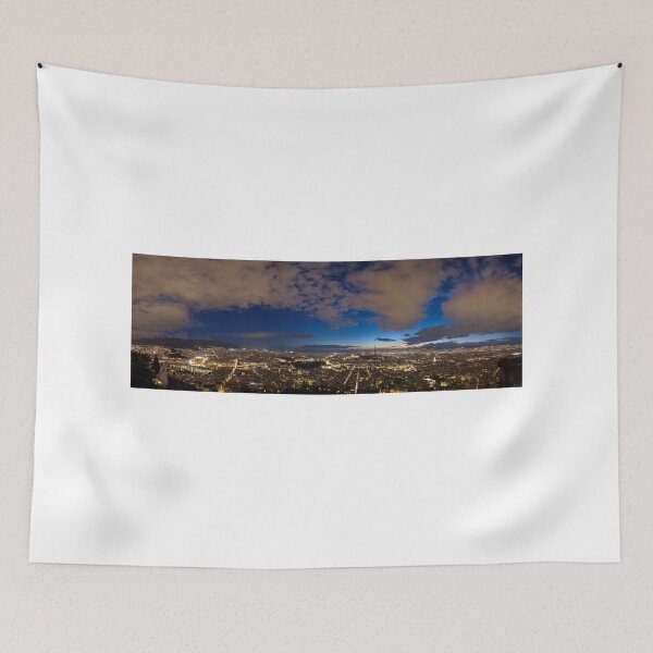 Artikelvorschau, Athen-Panorama in der blauen Stunde entworfen und verkauft von Sotiris Papadimas.