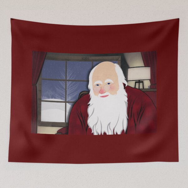 Item preview, Santa Claus Casual Night at Home designed and sold by nealcampbell.