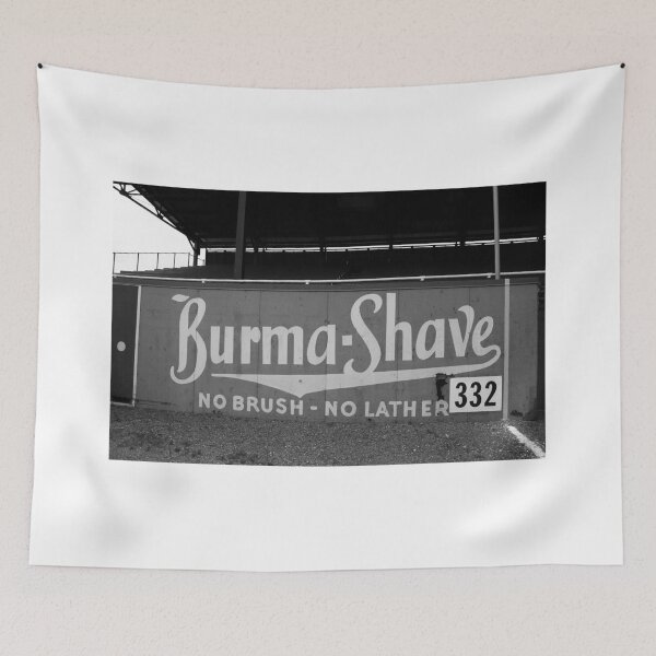 Item preview, Baseball Field - Burma Shave designed and sold by Frank Romeo.