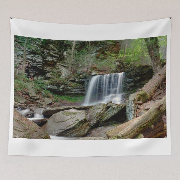 Item preview, Summer Flow Over B. Reynolds Falls designed and sold by Gene Walls.