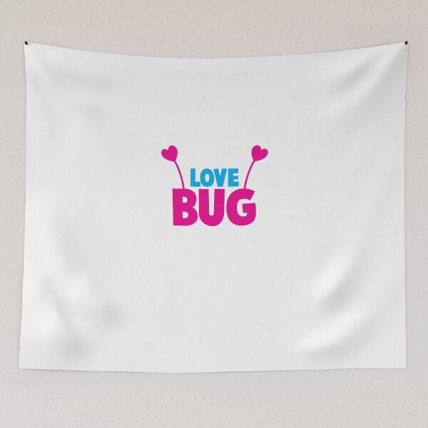 Item preview, LOVE BUG! ladies or mens cute design with bug antennae designed and sold by jazzydevil.