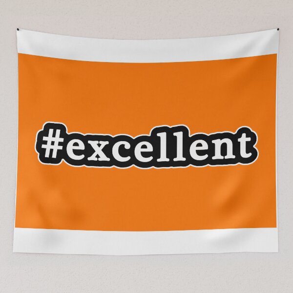 Item preview, Excellent - Hashtag - Black & White designed and sold by Graphix.