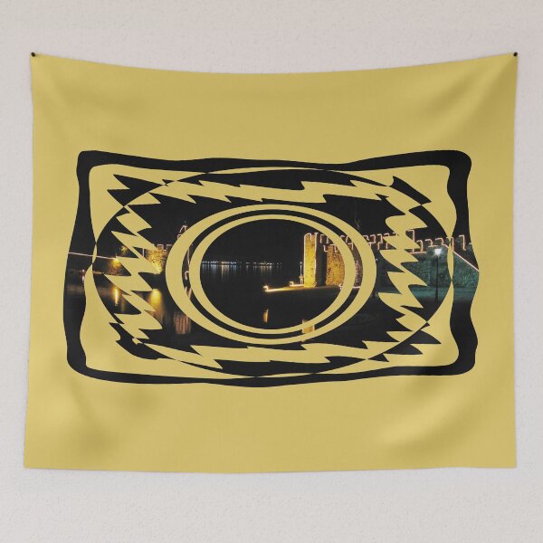 Item preview, picturesque old port at night designed and sold by tbshots.