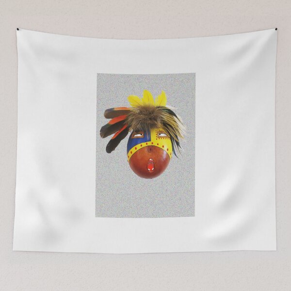 Item preview, Feathered Gourd Mask designed and sold by DAdeSimone.