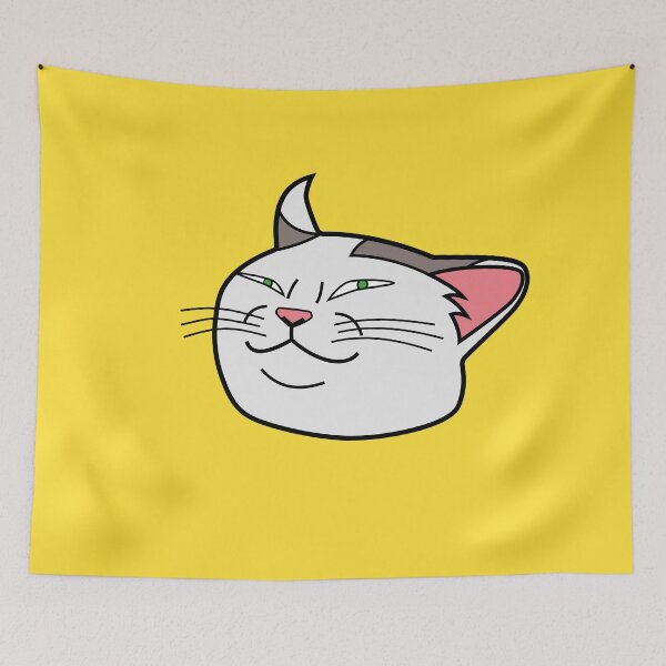 Item preview, Smug Cat Meme Face designed and sold by TheRedCat.