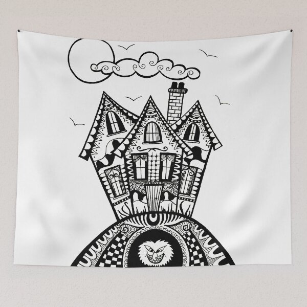 Item preview, Haunted House designed and sold by Wealie.