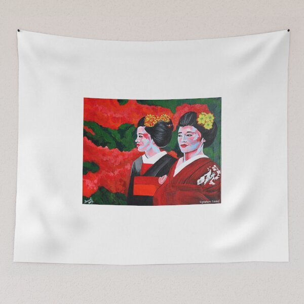 Item preview, Geishas in the Garden designed and sold by signaturelaurel.
