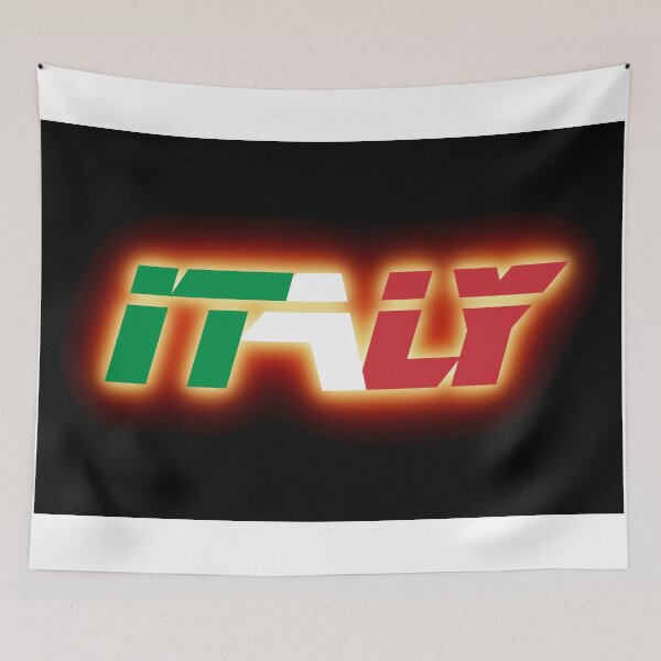 Item preview, Italy - Flag Logo - Glowing designed and sold by Graphix.