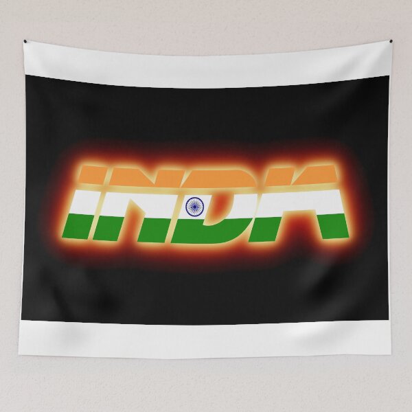 Item preview, India - Indian Flag Logo - Glowing designed and sold by Graphix.