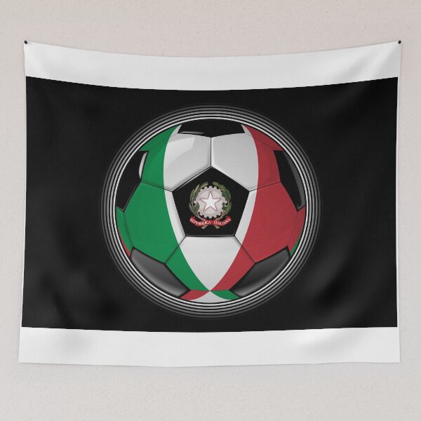 Item preview, Italy - Italian Flag - Football or Soccer designed and sold by Graphix.