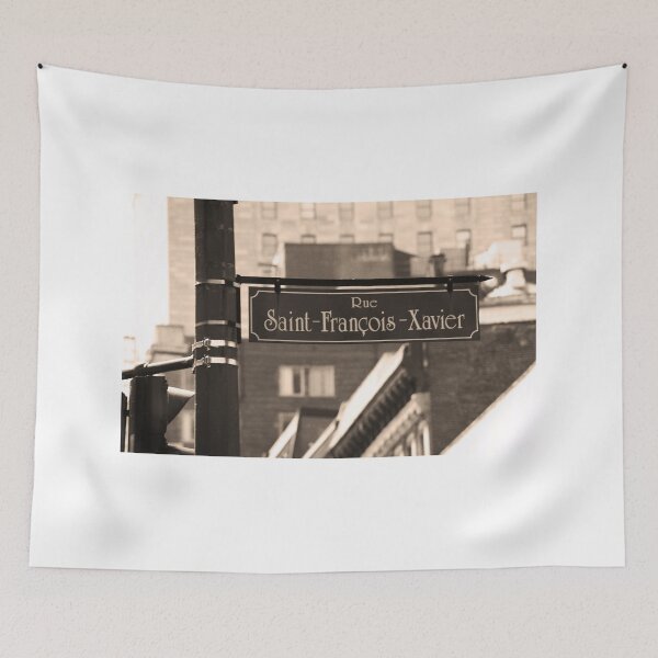 Item preview, Montreal - Rue Saint Francois Xavier designed and sold by Frank Romeo.