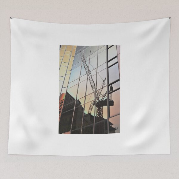 Item preview, Construction Crane Reflection, Sydney, Australia 2013 designed and sold by muz2142.