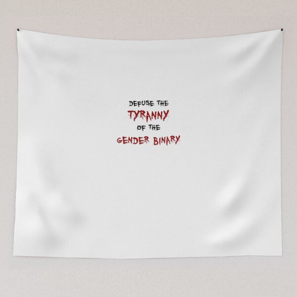 Item preview, Defuse the Tyranny of the Gender Binary designed and sold by Hawthorn Mineart.