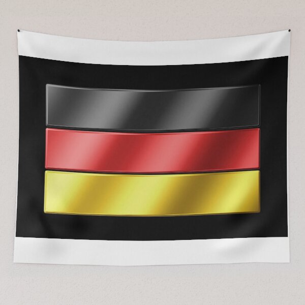 Item preview, German Flag - Germany - Metallic designed and sold by Graphix.