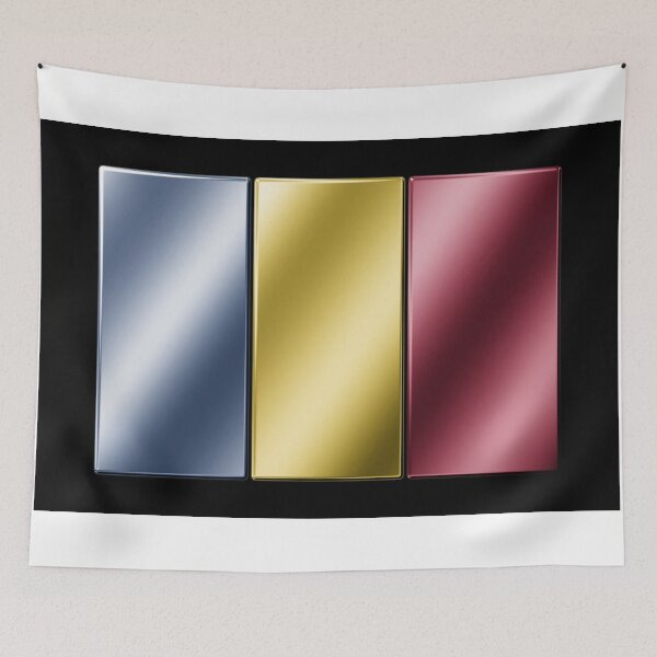Item preview, Chadian Flag - Chad - Metallic designed and sold by Graphix.