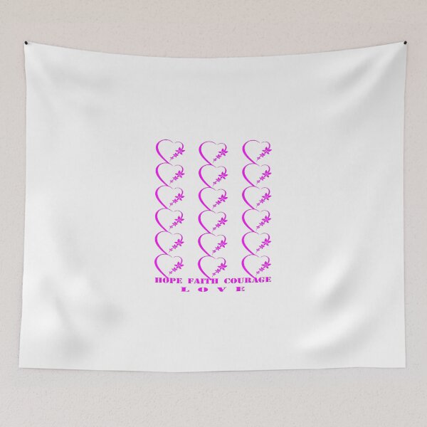Item preview,  Hope, Faith, Courage, Love- Art + Products Design  designed and sold by haya1812.