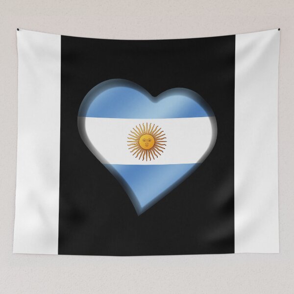 Item preview, Argentine Flag - Argentina - Heart designed and sold by Graphix.