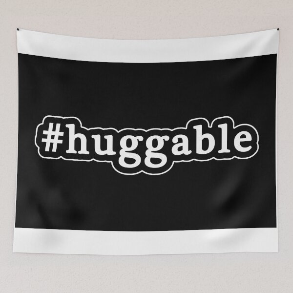 Item preview, Huggable - Hashtag - Black & White designed and sold by Graphix.