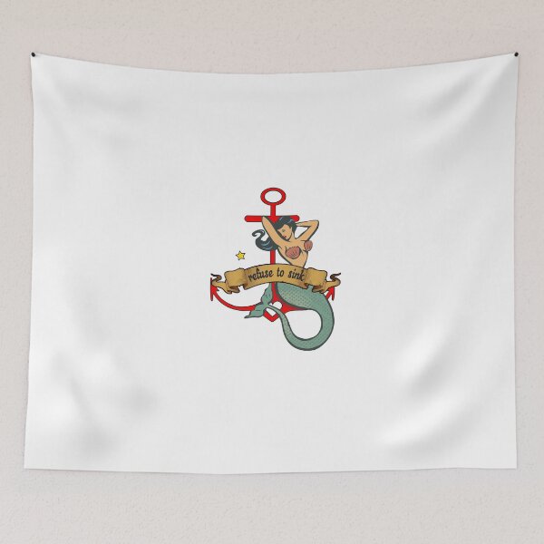 Item preview, refuse to sink mermaid designed and sold by tiffanyo.
