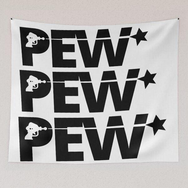 Item preview, Pew Pew Pew Lasers designed and sold by jarodface.