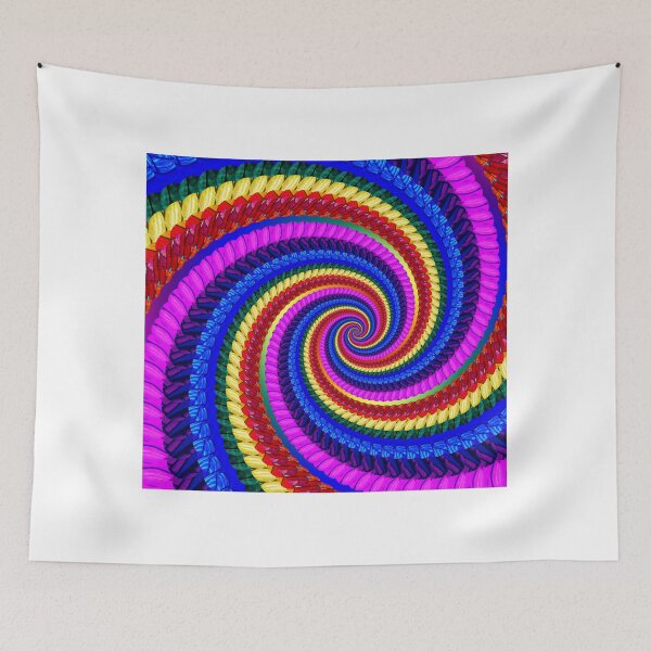 Item preview, Psychedelic Fractal Spiral designed and sold by Pixie Copley LRPS.