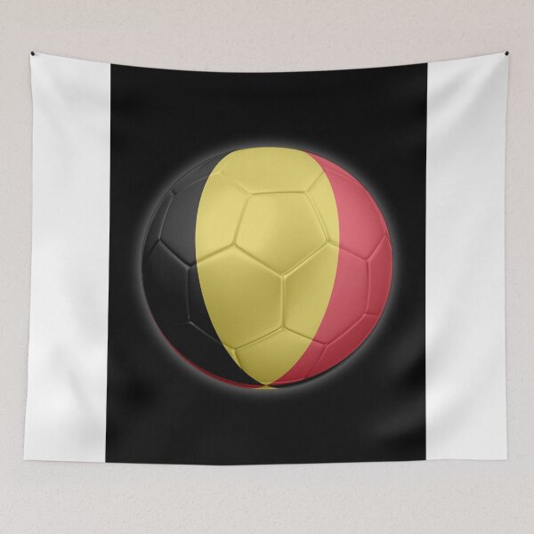 Item preview, Belgium - Belgian Flag - Football or Soccer 2 designed and sold by Graphix.