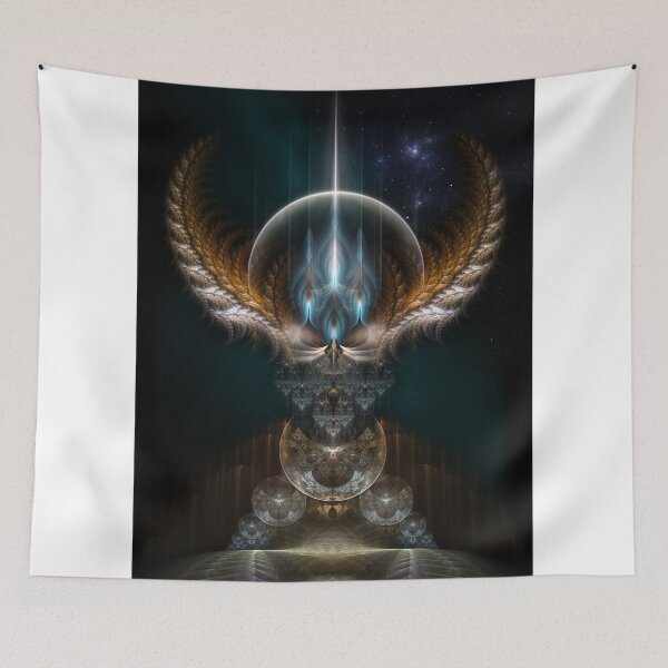Item preview, Oracle Seer Fractal Art Composition by Xzendor7 designed and sold by Xzendor7 Digital Art Creations.