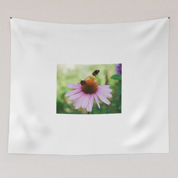 Item preview, Echinacea Purpurea with Bees  designed and sold by jojobob.