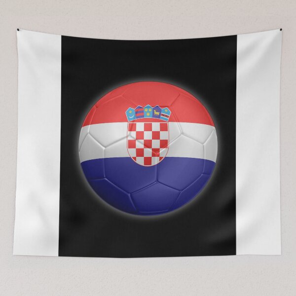 Item preview, Croatia - Croatian Flag - Football or Soccer 2 designed and sold by Graphix.