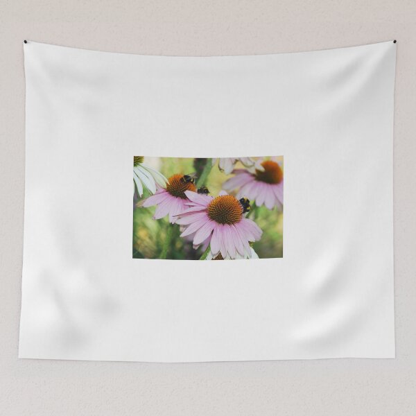 Item preview, Echinacea Purpurea with Bees  designed and sold by jojobob.