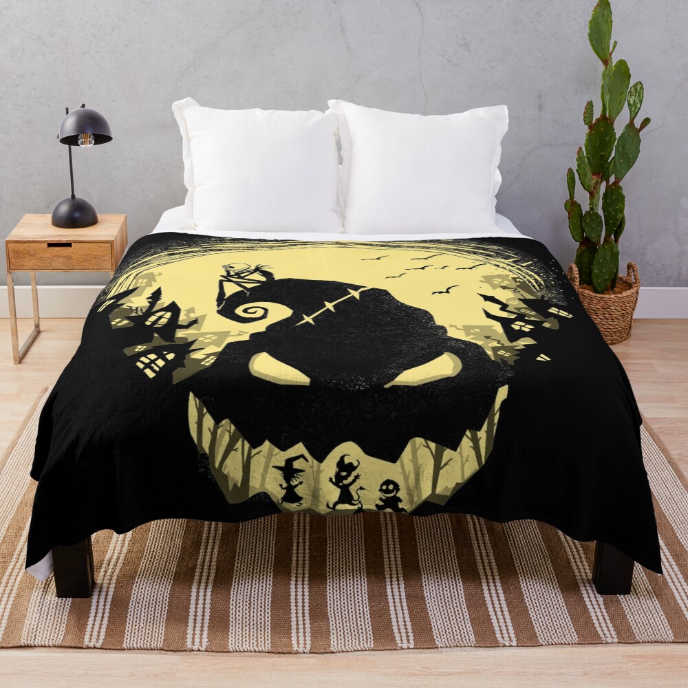 Jack's Nightmare Throw Blanket