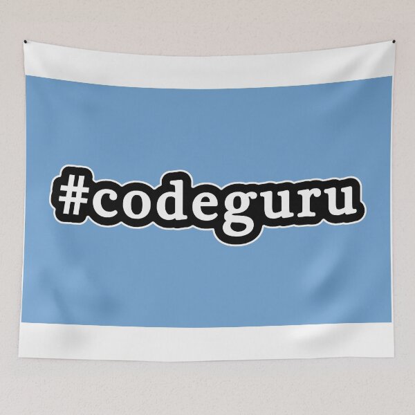 Item preview, Code Guru - Hashtag - Black & White designed and sold by Graphix.