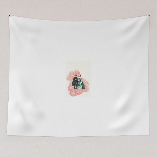 Artikelvorschau, vintage couple pink damask entworfen und verkauft von hellohappy.