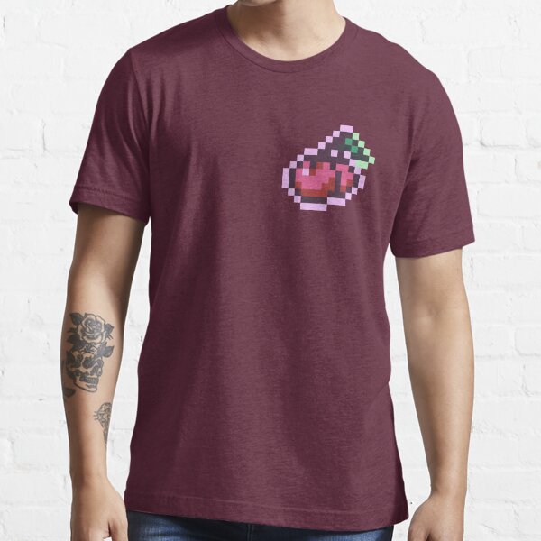Retro Pixel Art Cherries Essential T-Shirt