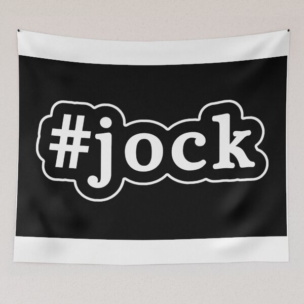 Item preview, Jock - Hashtag - Black & White designed and sold by Graphix.