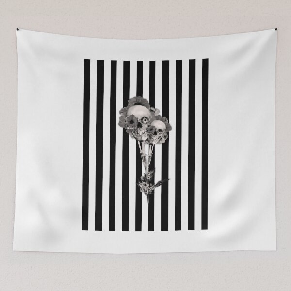 Item preview, Gothic Youth Skulls with Poppies designed and sold by KristyPatterson.
