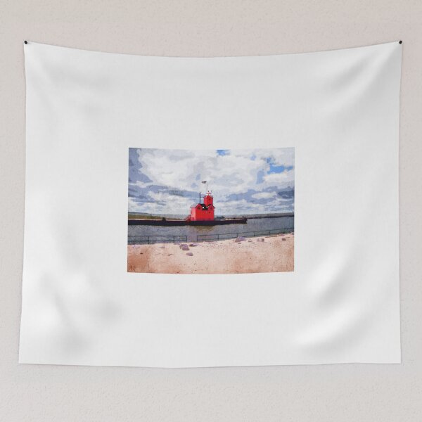 Item preview, Lake Michigan Lighthouse designed and sold by Phil Perkins.