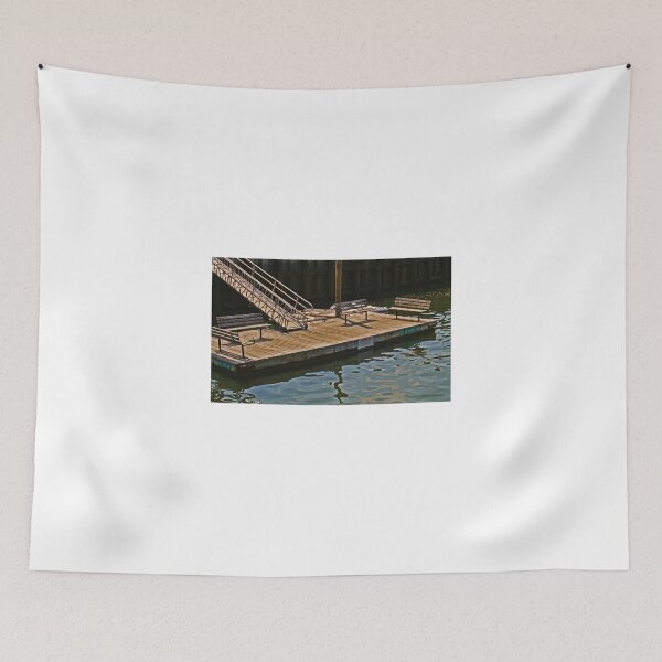 Item preview, Dock at Northport Harbor designed and sold by Gilda Axelrod.