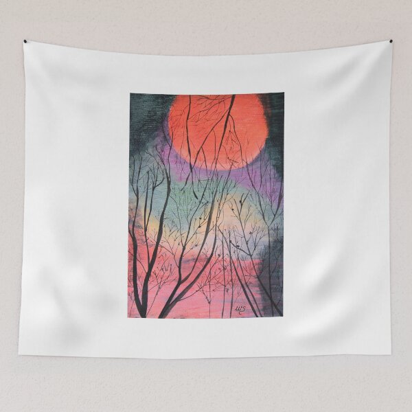 Item preview, Bush Fire Moon designed and sold by Wendy Sinclair.