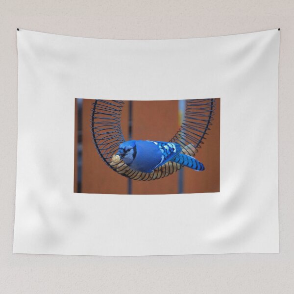 Item preview, BlueJay @ the Feeder designed and sold by Larry Trupp.